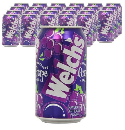 welchs 웰치스 포도맛, 355ml, 24개