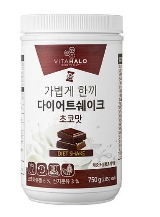 비타할로 다이어트 쉐이크 초코맛 750g